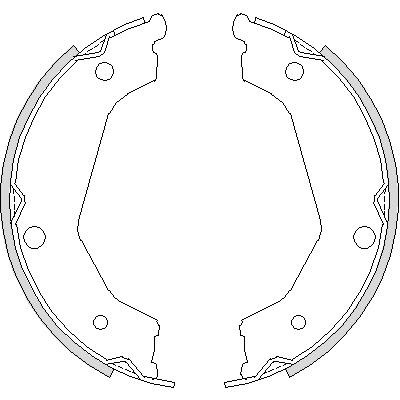 Гальмівні колодки REMSA 4732.00 Вінниця - фото 1