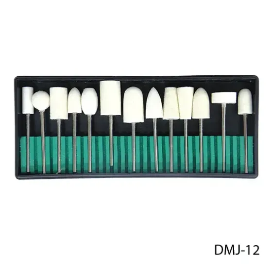 Набор войлочных ( фетровых) насадок для фрезера, 12 шт. Киев