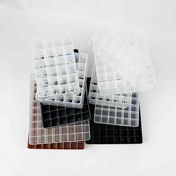 Подставка для маркеров органайзер для канцелярских принадлежностей на 200 ячеек Черная Каменец-Подольский