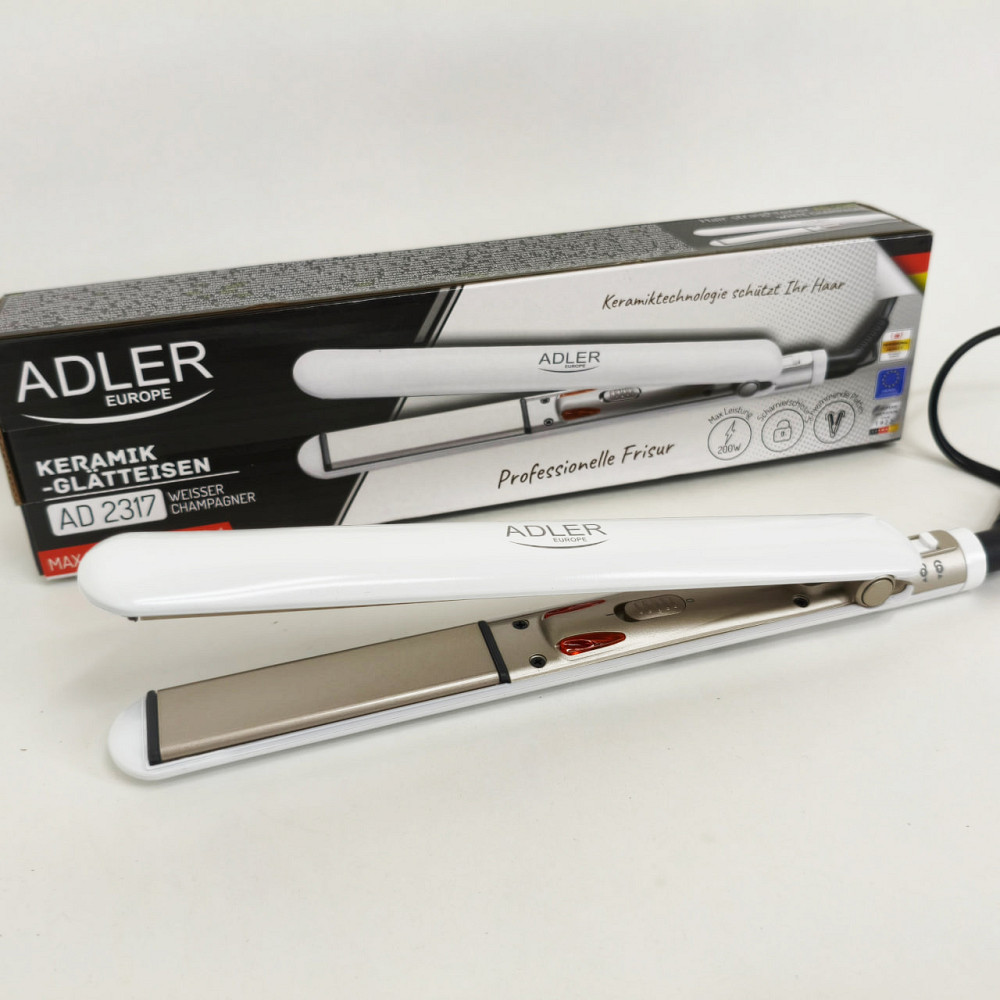 Утюжок выпрямитель плойка для укладки волос гофре ADLER, Утюжок плойка щетка для выпрямления волос LF-72 Львов - изображение 6