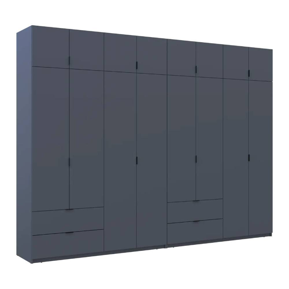 Шкаф для одежды Doros Лукас Графит 4+4 ДСП 320х50х240 DRS-011700 (42005129) Днепр - изображение 6