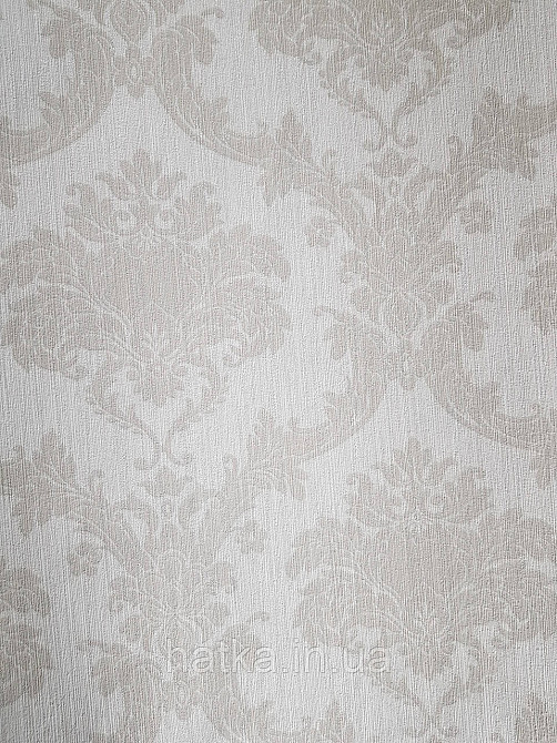 Шпалери вінілові на флізелін Rasch Ornament 1.06х10 вензелі завитки класика бежеві 973112 Київ - фото 3