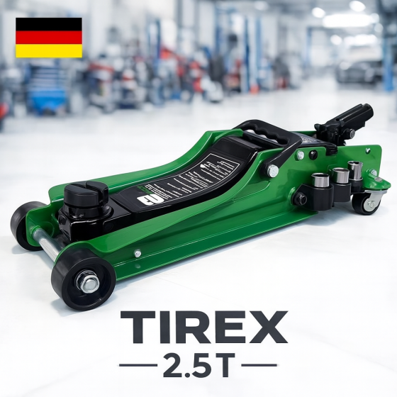 Підйомний домкрат 2.5т для СТО та автосервісу TIREX підйомник гідравлічний із набором для легкових авто з ручкою Львів
