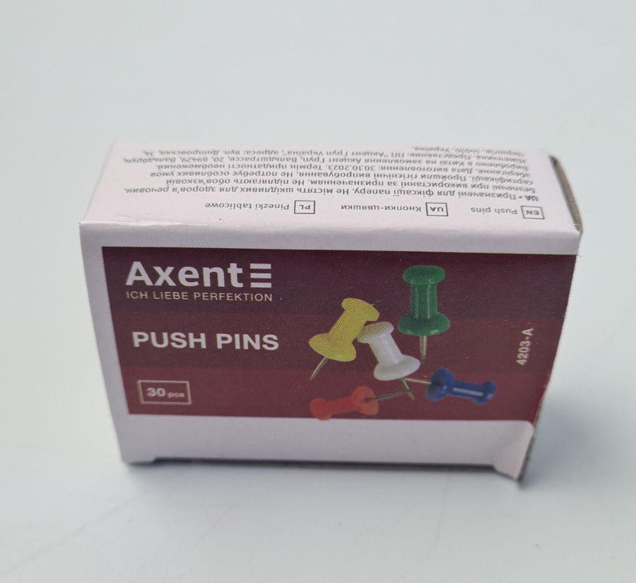 Кнопка "AXENT" силов,в карт кор 30шт (4203)  (1 пачка) Харків - фото 3
