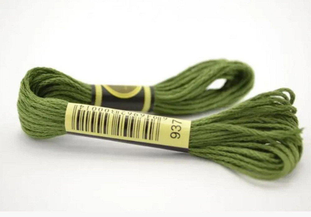 Нитки муліне для вишивки 937 Київ - фото 1
