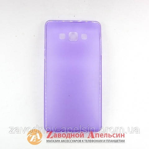 Samsung A7 A700 чохол сліліконовий Cover purple Одеса - фото 3