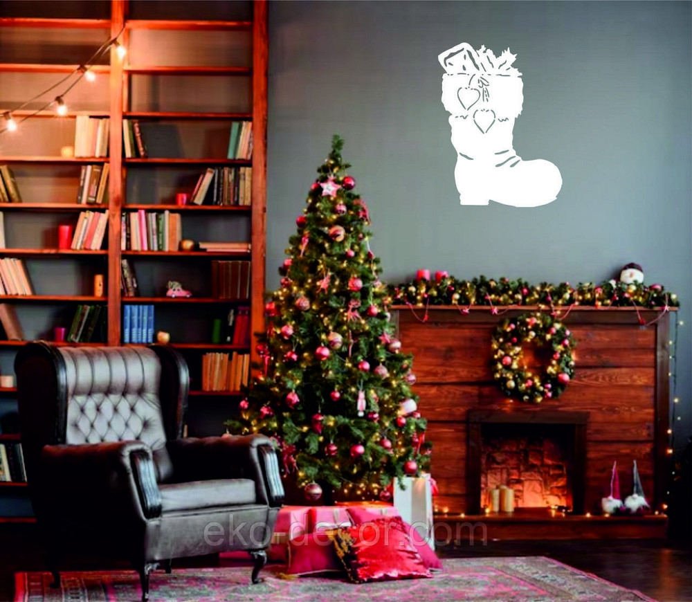 Декоративне настінне Панно «Новий рік», Декор на стену Київ - фото 4