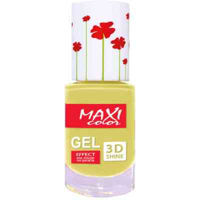 Лак для нігтів Maxi Color Gel Effect Hot Summer 19 (4823077504280) Вінниця
