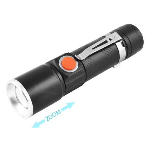 Ліхтар X-Balog Police BL-616/ Li-ion 18650/ 1 х Cree XML T6/ Zoom/ ЗУ USB Полтава - фото 1