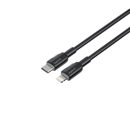 Кабель USB PD Type-C/Lightning Havit HV-CB309C 30W 1м чорний Житомир - фото 4