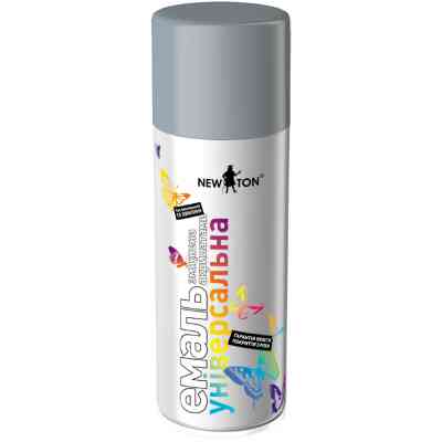 Аерозольна фарба для автомобіля New Ton універсальна 7046 сірий МАТ, аероз. 400 мл (000011944) Вінниця