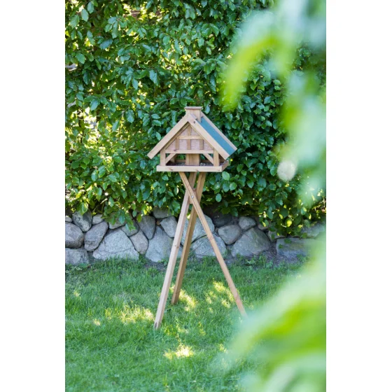 Годівниця садова для птахів Trixie Natura (Тріксі) 54х40х48 см висота 1.45 м Запоріжжя
