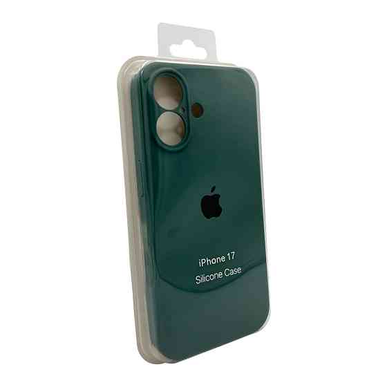 Чохол для смартфона Silicone Full Case AA Camera Protect for Apple iPhone 17 46,Pine Green Київ