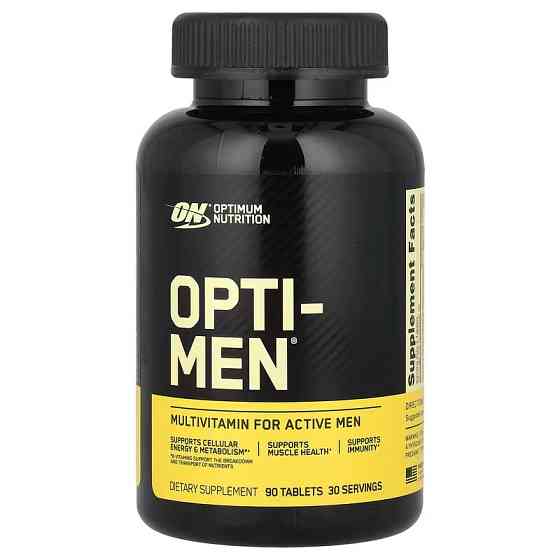 Комплекс для мужчин, Opti-Men, Optimum Nutrition, 90 таб Київ