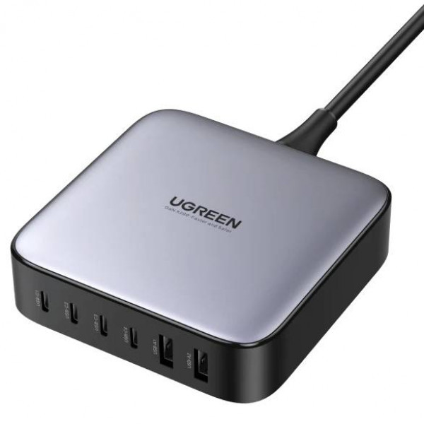 Зарядний пристрій 6xUSB 200W GaN (4хUSB-C+2xUSB-A) CD271 Ugreen (40914) Київ - фото 1