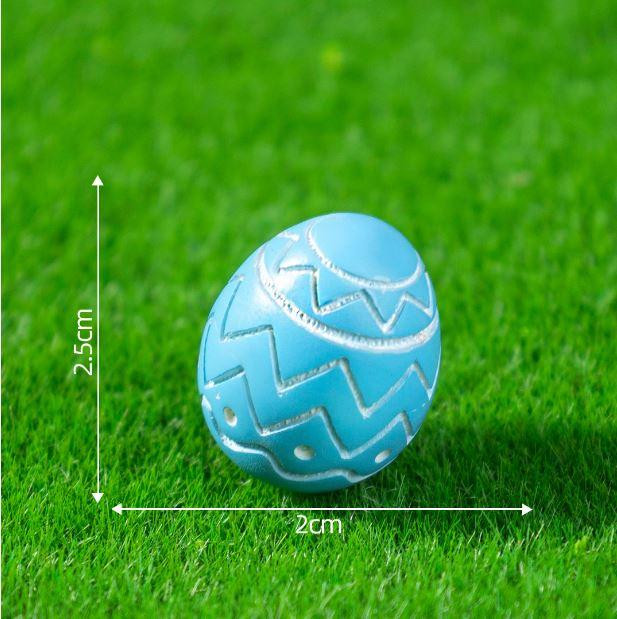 Кролик з писанкою мініатюрны фігурки для флораріуму та великодніх композицій. № 4 Одеса - фото 5