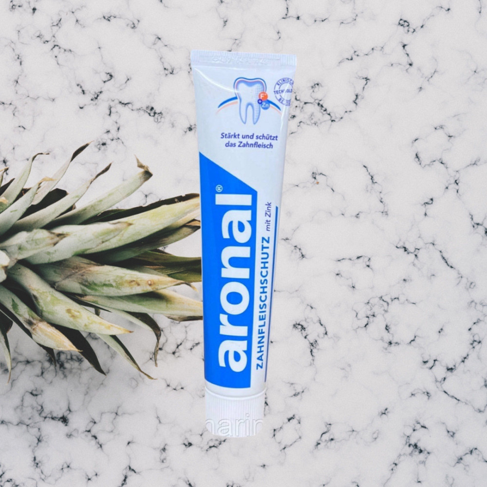 Зубная паста с витамином А и Цинком Aronal zahnfleischschutz mit zink 75 ml Виноградів - фото 2