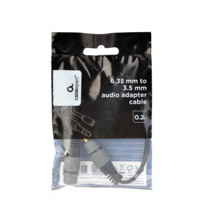 Перехідник 6.35мм M / F 3.5 мм Cablexpert (A-63M35F-0.2M) Вінниця - фото 2