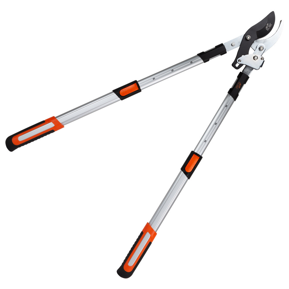 Flora Сучкорез плоскостной телескопический храповый алюминиевые рукоятки 700-874мм FLORA (50223 Киев - изображение 3