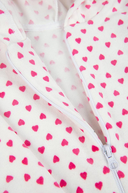 Куртка для дівчинки, біла 80% бавовна, 20% поліестер Київ - фото 2