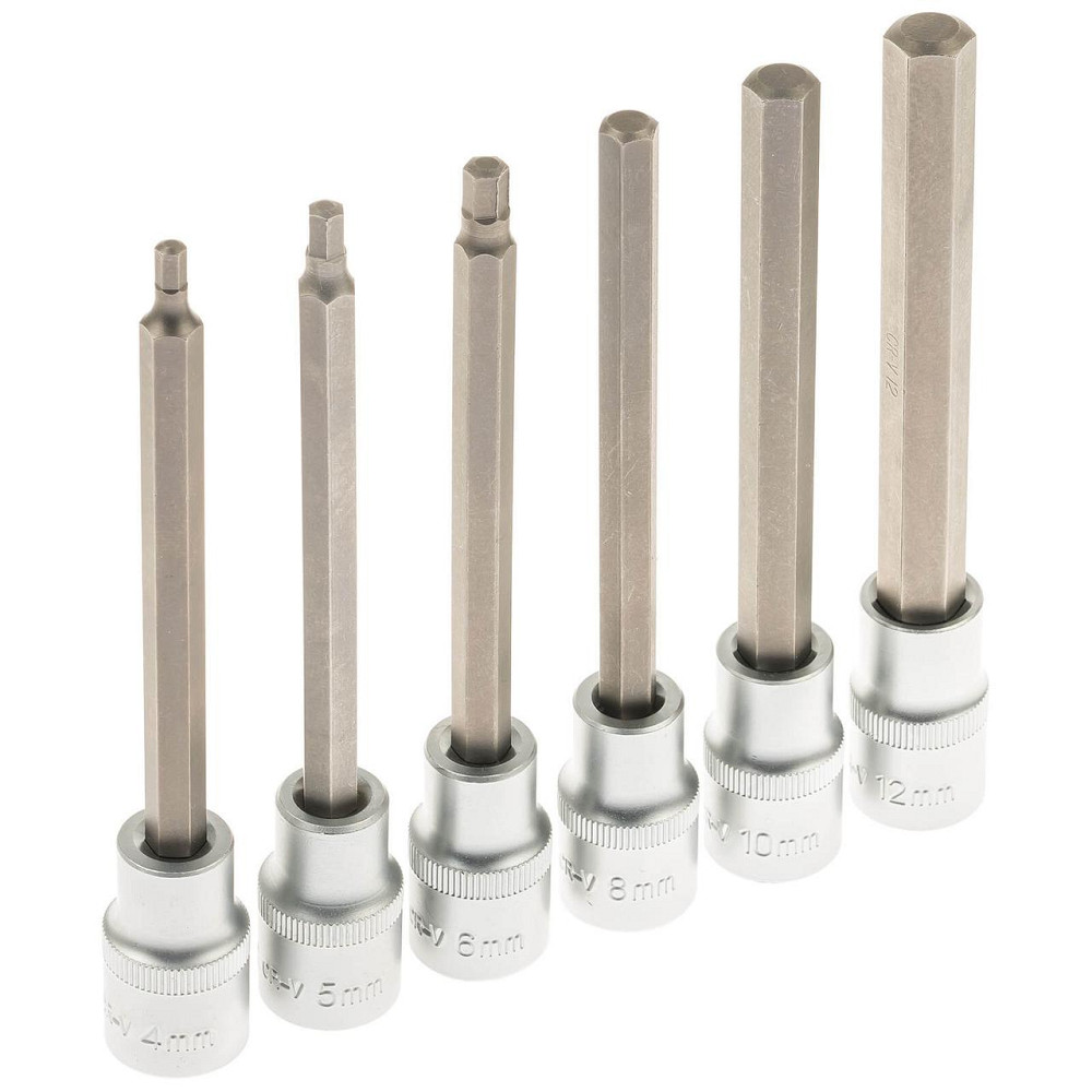 Набір ключів HEX з насадками 1/2"-12 предметів SATRA S-SH1212L Чернігів - фото 4