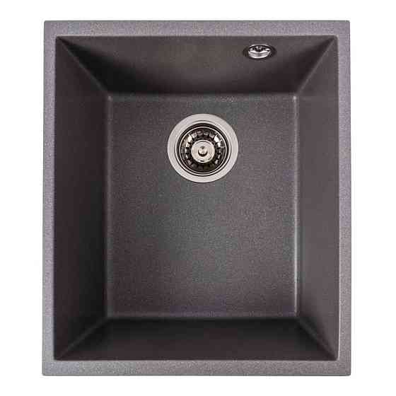 VALESO Гранітна мийка для кухні VALESO ROXY 3744 матова Сірий мусон Киев