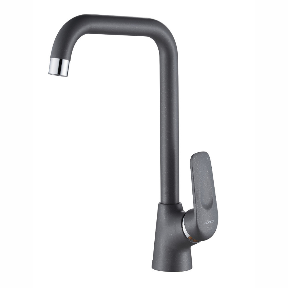 Смеситель для кухни Globus Lux Koln GLK-0203L-3-TITANIUM (000023155) Киев - изображение 2