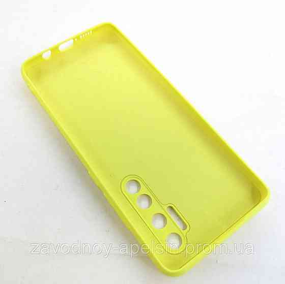 Xiaomi Mi Note 10 lite Силіконовий чохол (жовтий) Одеса