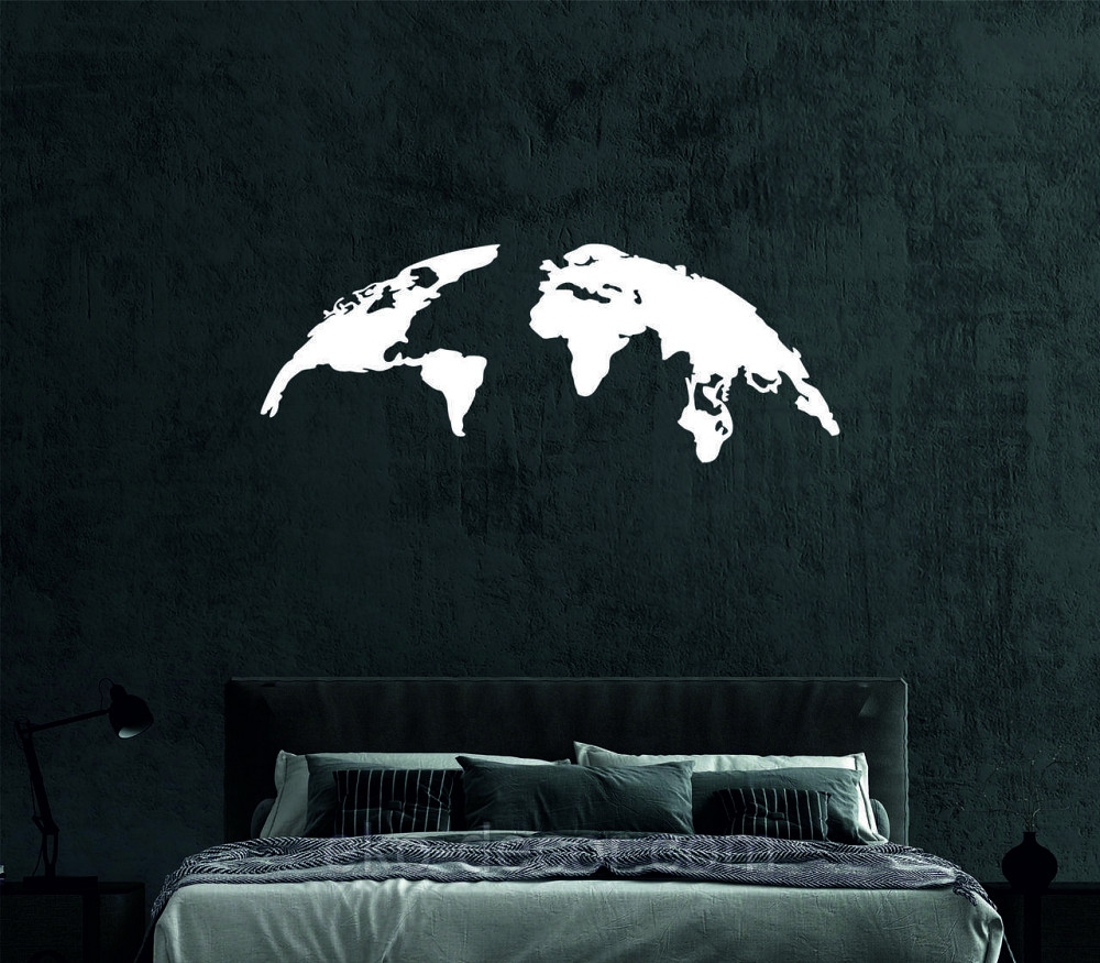 Декоративное настенное Панно «Земля», Декор на стену 50*19 см, Белый Киев - изображение 5