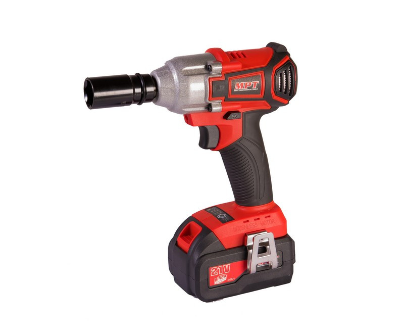 MPT Гайковерт акумуляторний MPT 21 V Li-ion 350 Нм 2 швидкості пластиковий кейс Коломия - фото 1