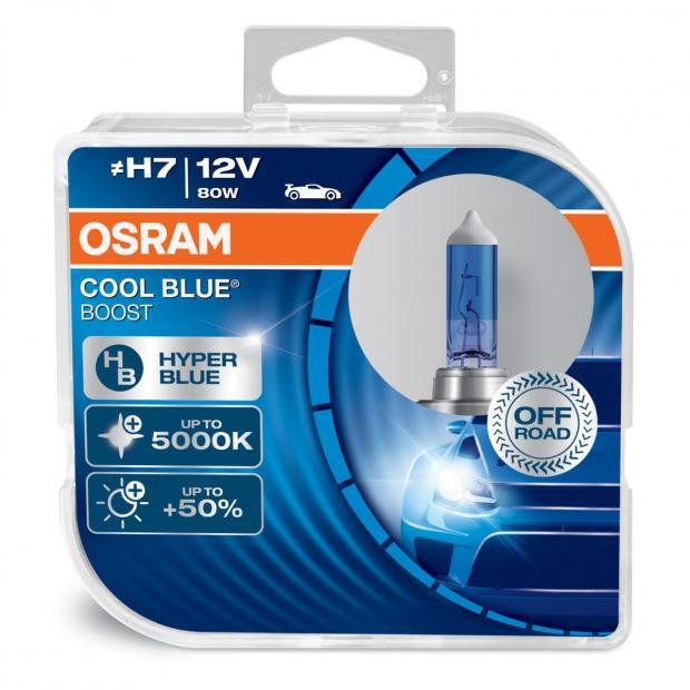 Комплект галогенових ламп OSRAM H7 62210CBB-HCB Cool Blue Boost 80W 12V PX26D (2 шт) Харків - фото 1