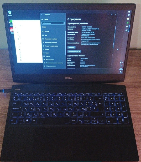 Ноутбук: Dell G5 5500 i7- 10750h/ RTX2060 8Gb./ 512Gb./15.6"/144Hz. Київ - фото 2