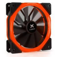 Кулер до корпусу Vinga LED fan-02 red Киев - изображение 1