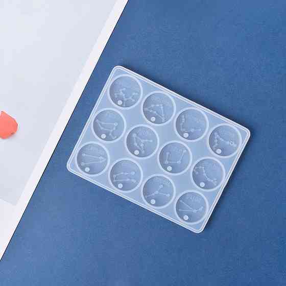 Молд силиконовый Знаки зодиака 115 на 90 мм серый Киев