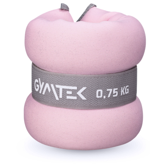 Утяжелители Gymtek для рук и ног 2 х 0,75кг розовый Киев