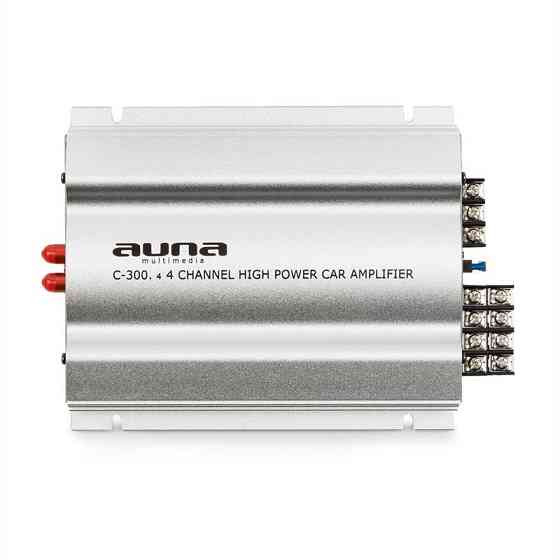 C300.4 4-канальний підсилювач Автомобільний підсилювач потужності 4 x 200 Вт музичної потужності / 4 x 100 Вт RMS Рівне