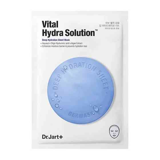 Тканевая маска для интенсивного увлажнения Vital Hydra Solution Dr. Jart 25 г*1 шт Винница