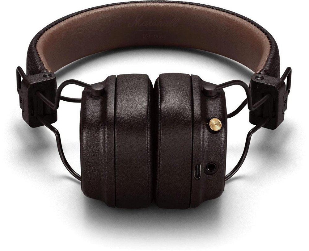 Bluetooth-гарнітура Marshall Major IV Brown (1006127) Коричневий Харьков - изображение 4