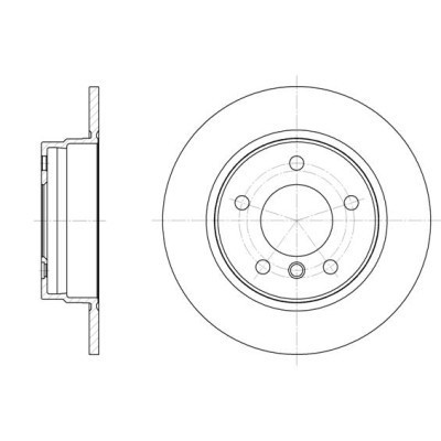 Гальмівний диск REMSA 6284.00 Вінниця - фото 1