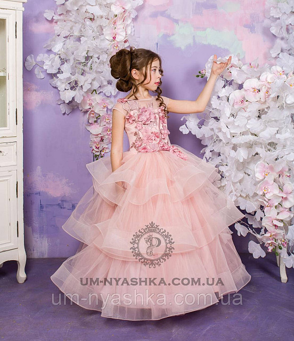 Пышное нарядное платье Катрин на 4-5, 6-7 лет Кривой Рог - изображение 2