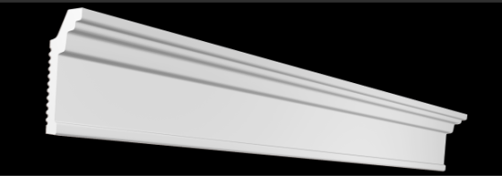 Потолочный плинтус 2м   GPX-2  50х25мм под натяжной потолок Днепр