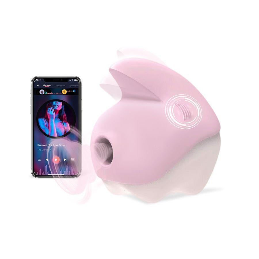 Вакуумний кліторальний смарт-стимулятор Magic Motion Unicorn Pink з вібрацією Sex Aura Київ - фото 1