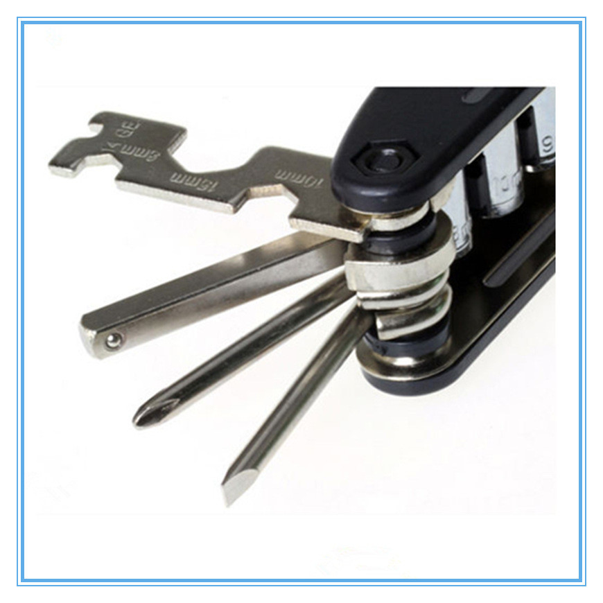 Мультитул для велосипеда 16 в 1 + торцеві насадки Feel Fit Бровари - фото 4