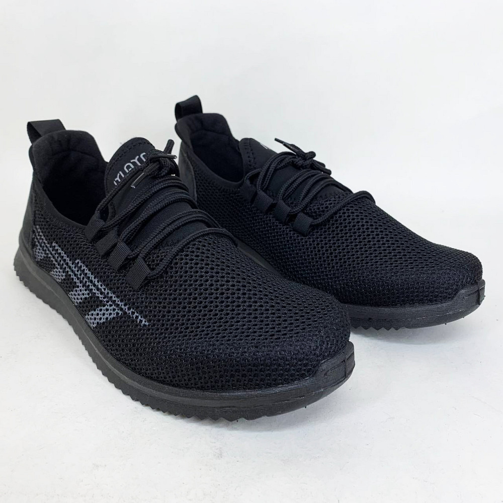 Легкі сині кросівки з сітчастої тканини 42р 27см, Тонкі кросівки М'які з сітки PF-51 Львів - фото 3