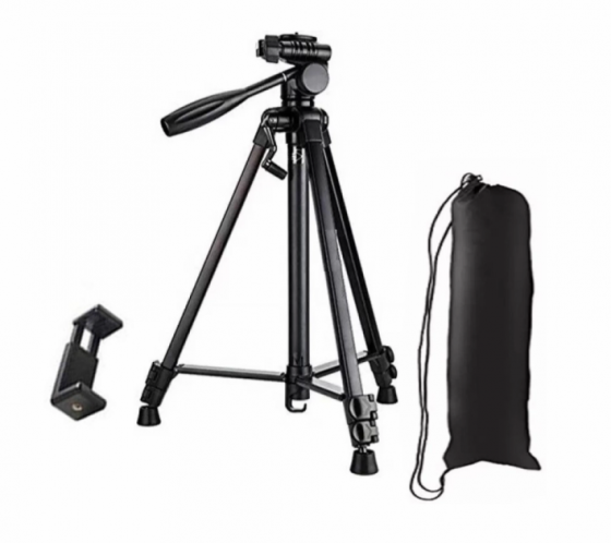 Штатив трипод с пультом профессиональный для камеры и телефона Yunteng Tripod YF-3388 Киев