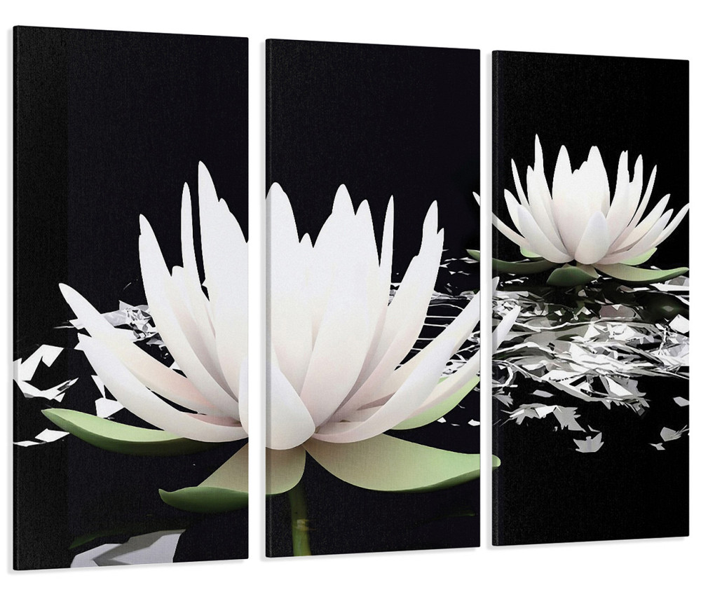 Модульная картина Цветы Лилии Art-8_XXL 70x130 см Киев - изображение 1