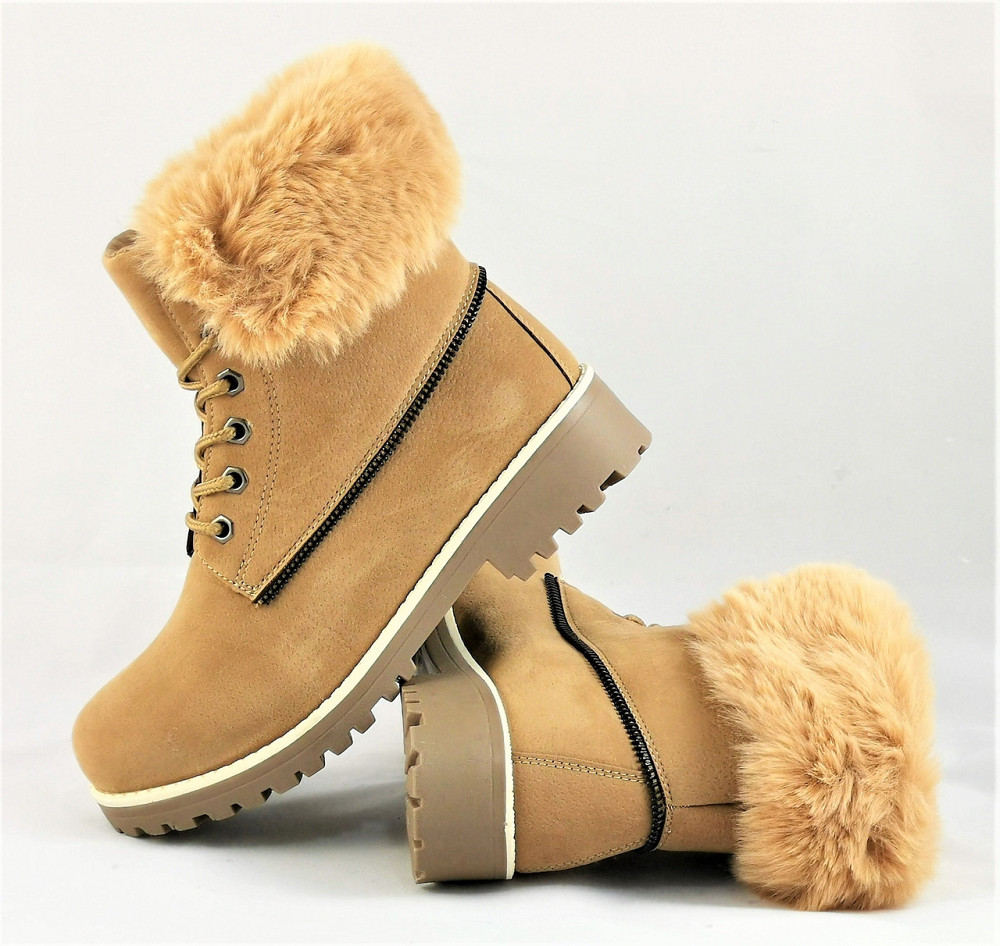 Змінні півчоботи Жіночі Бежеві з Хухом Черевики (розміри: 36) - 44-3 Дніпро - фото 6