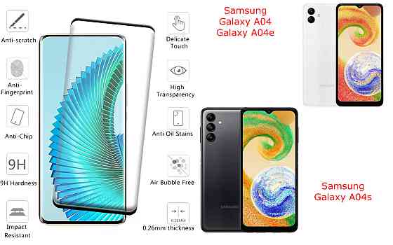 Захисне скло HyperGlass Pro для Samsung Galaxy A04, Galaxy A04e, Galaxy A04s – максимальна чутливість та захист Київ