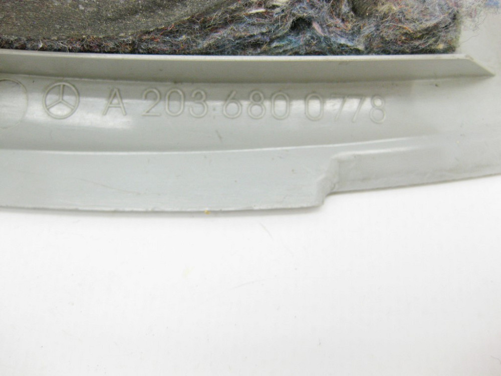 Mercedes-Benz  A2036800778 7D43 Кришка лівого торця панелі приладів сіра C-Class W203 Одесса - изображение 8