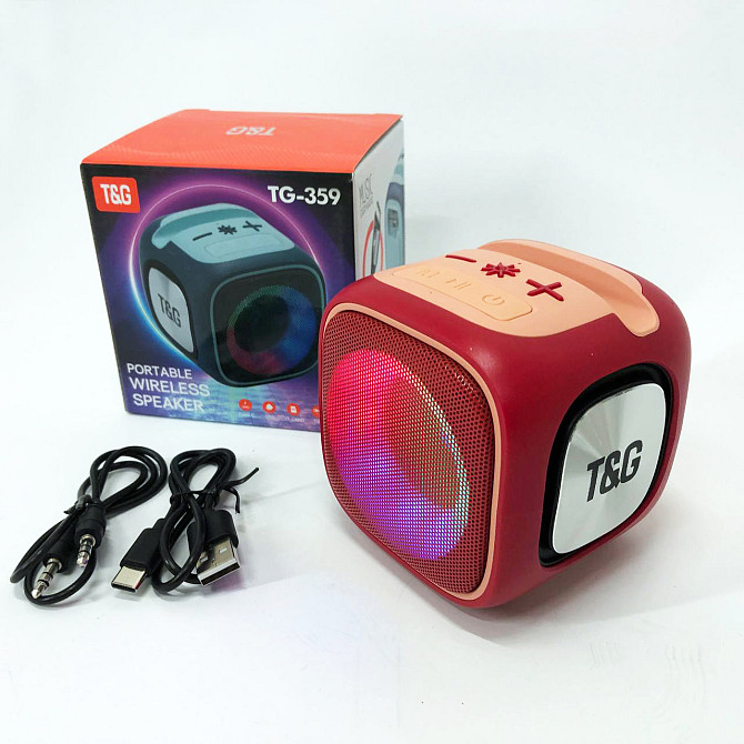 Портативна bluetooth колонка музична TG359, Колонка для вечірки на вулиці, Недорогі портативні колонки IO-12 Львів - фото 12